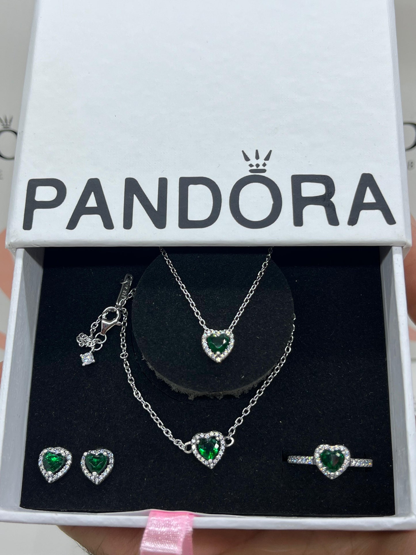 Full Heart Set - Italian Silver 925