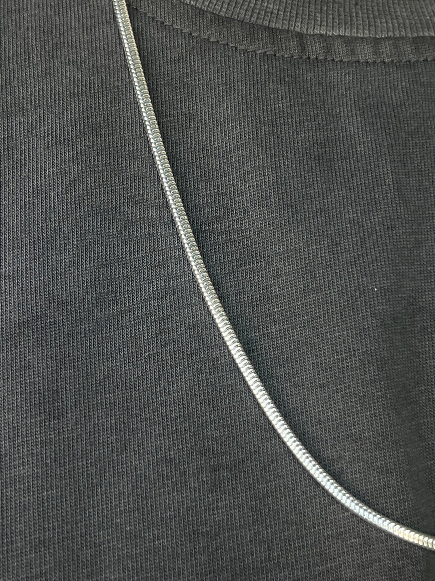 Rattail chain For Men Sterling Silver - 925- 2 Sizes