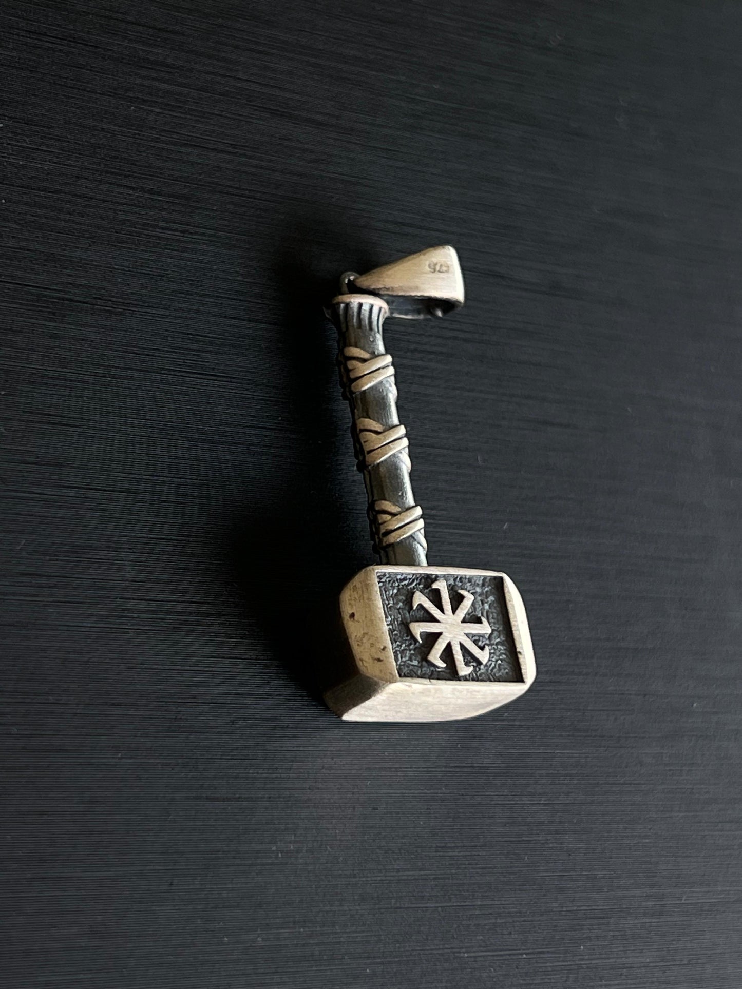Thor’s Power Pendant – S925 Silver-4cm