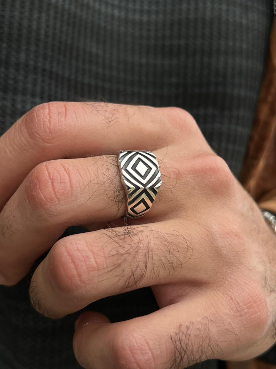 X-Regal Ring -for Men's Sterling Silver 925s