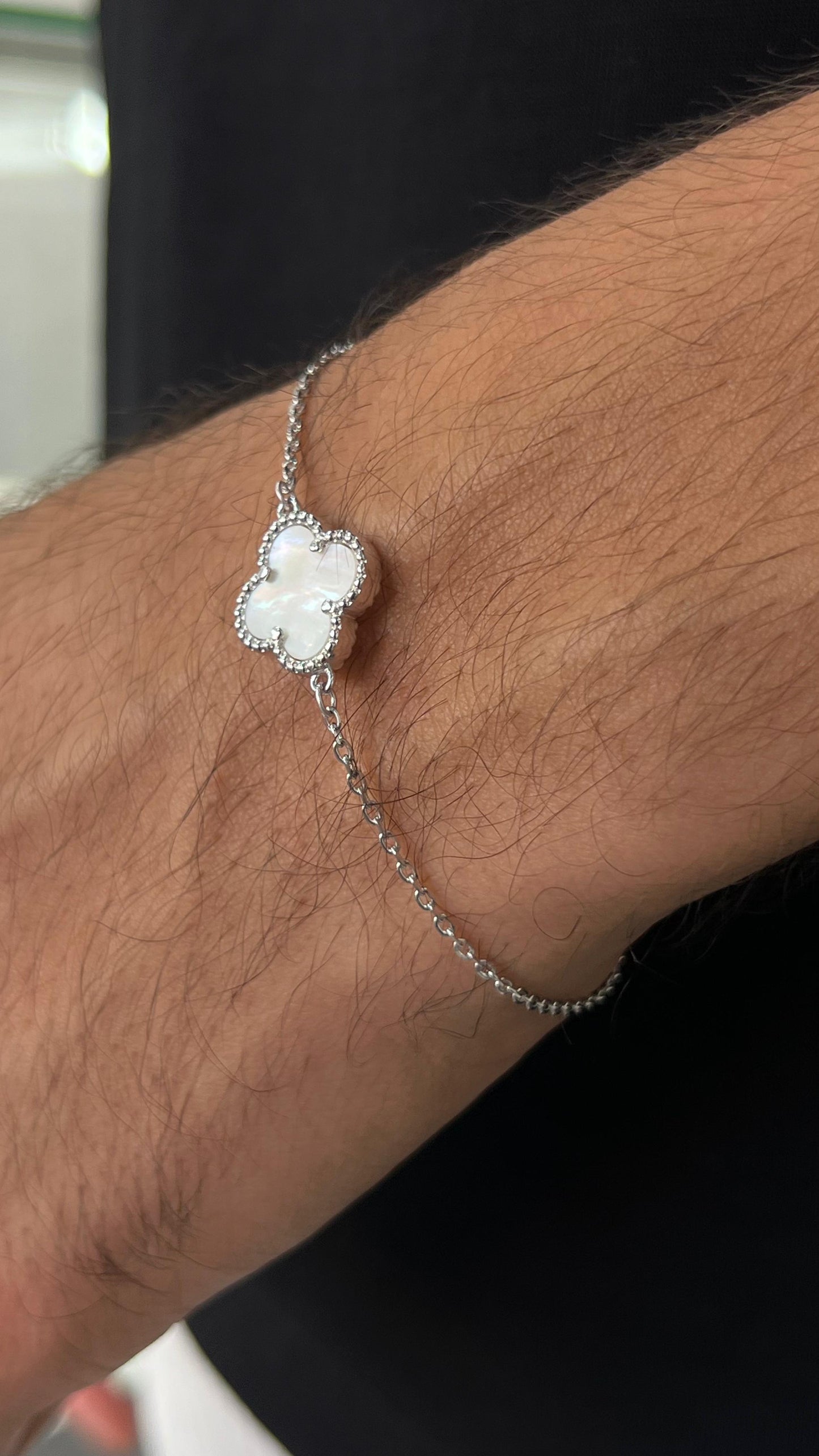 One Van Cleef & Arpels Bracelet in Italian Silver S925