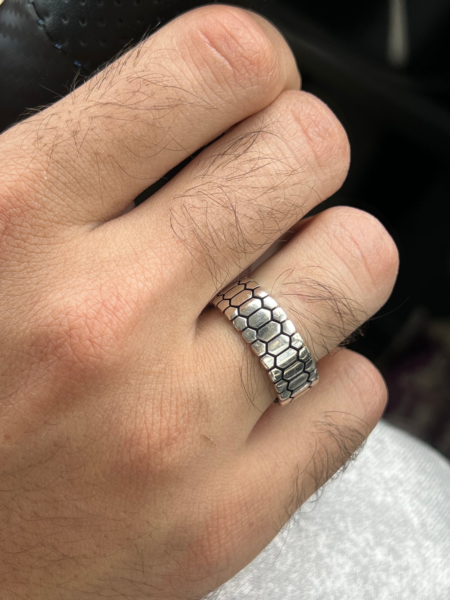 Dragon Engagement Ring in Sterling Silver 925s