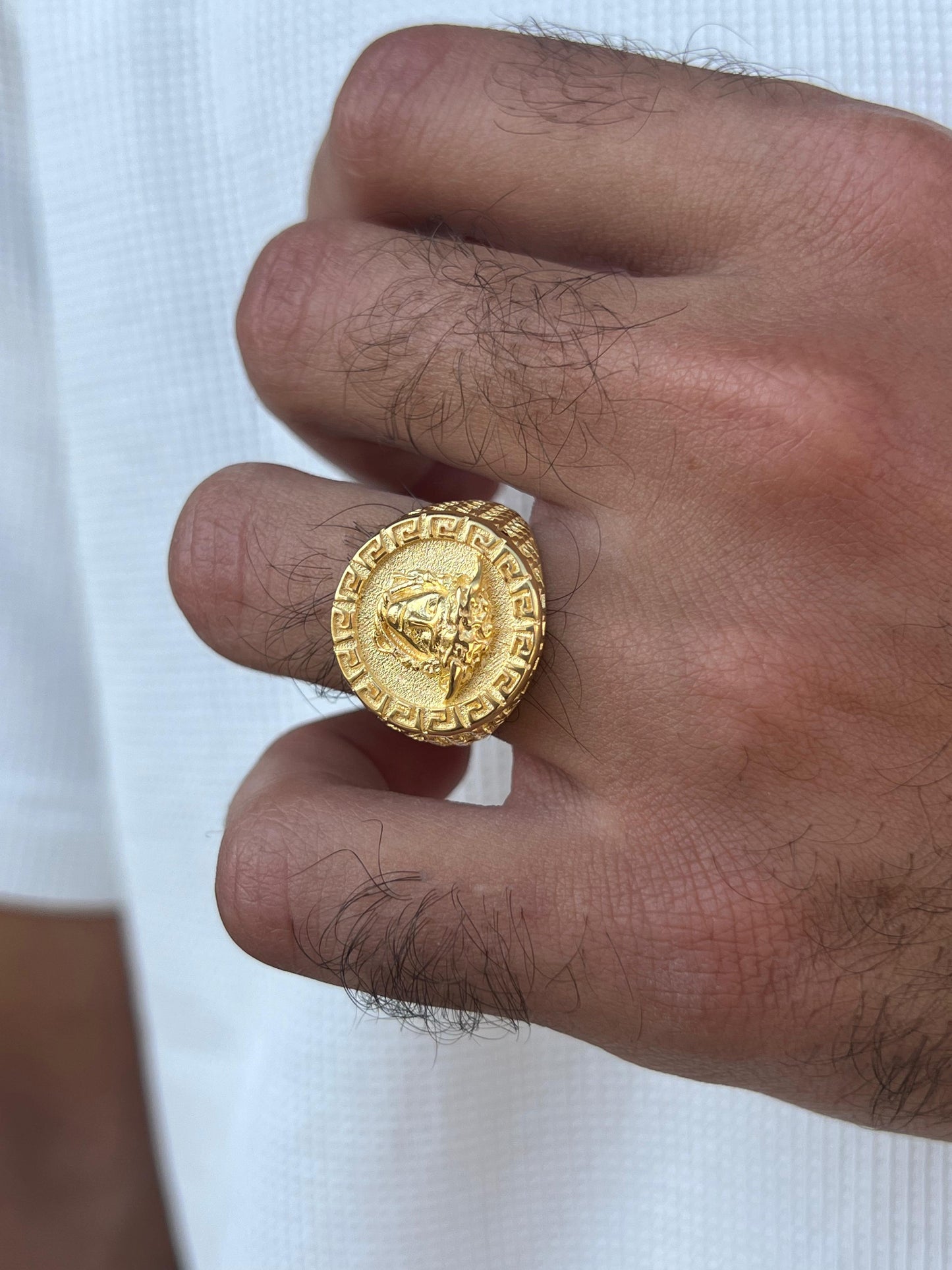 Premium- Versace in Sterling Silver 925s- Protective coated plating