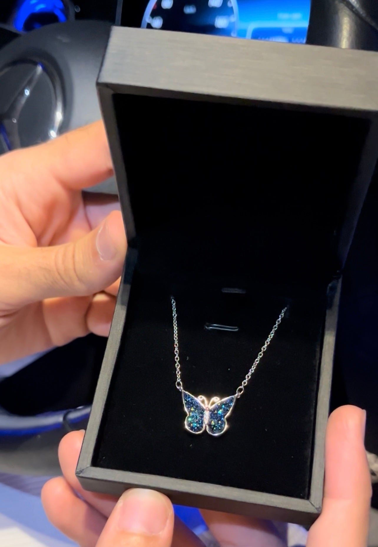 Shiny Butterfly in Sterling Silver -925🦋