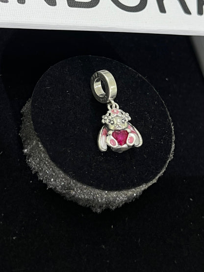 Bunny Heart Charm