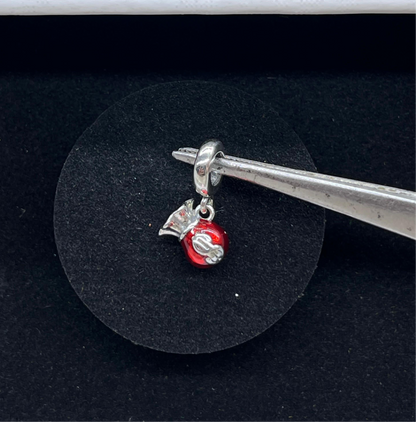 Red money bag charm