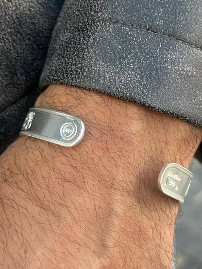 BTC Pure 999 Fine Silver - 1 Ounce - Islamic Bangle for Men