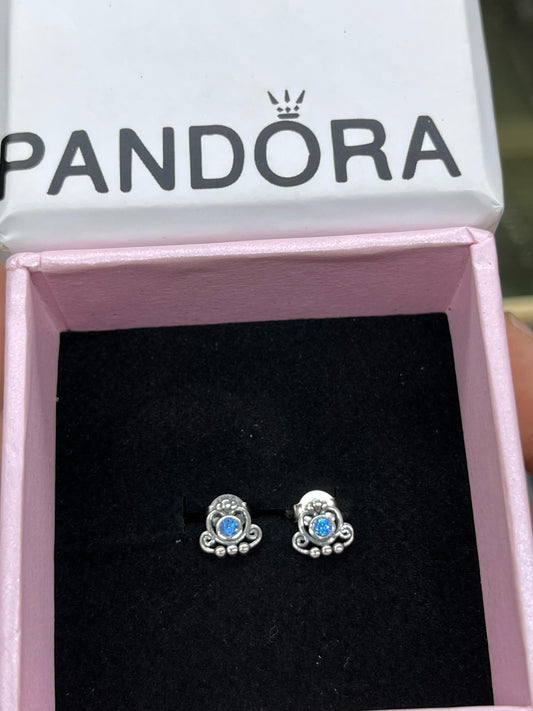 Disney Cinderella's Carriage Stud Earrings