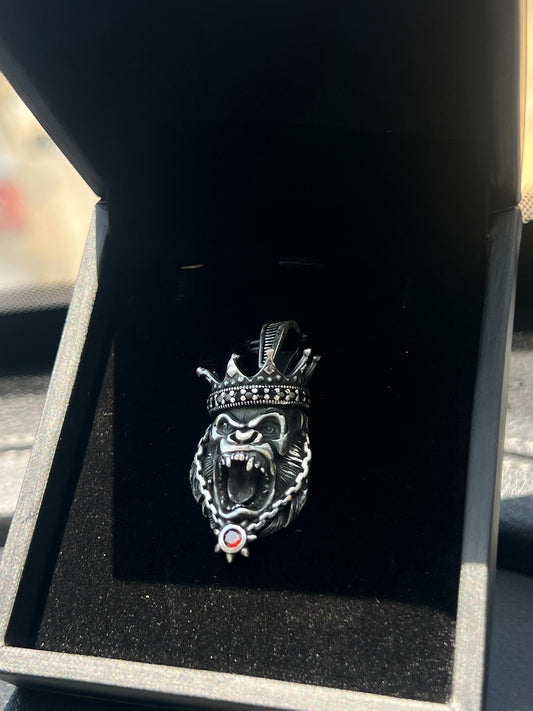 Royal Beast Pendant Men’s 925 Sterling Silver