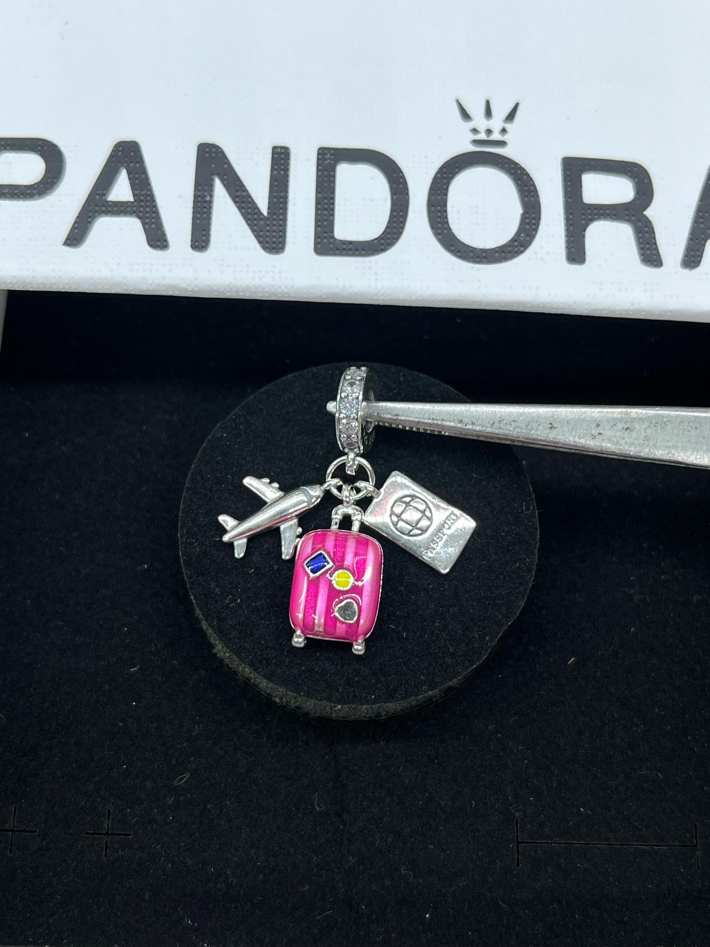 Around the world pink charm