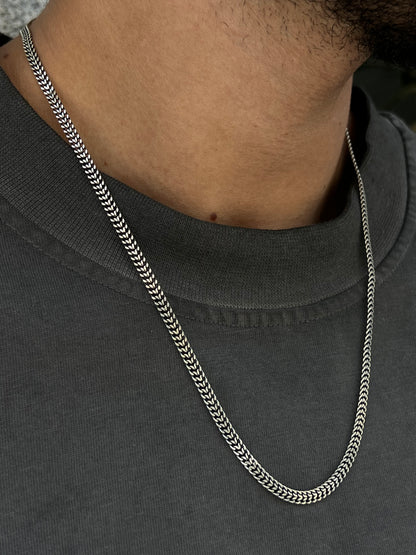 Dragon bone Necklace for Men's Sterling Silver 925s