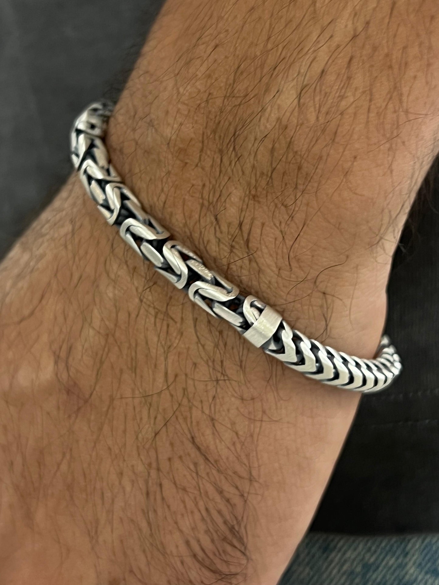 Spinal✖️King Bracelet for Men's Sterling Silver 925s