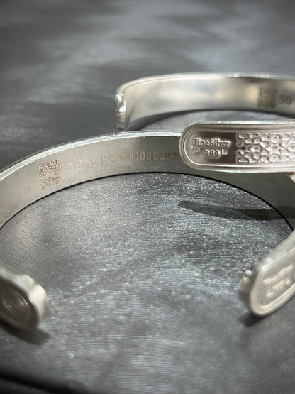 BTC Pure 999 Fine Silver -50g- Arabesque Bangle