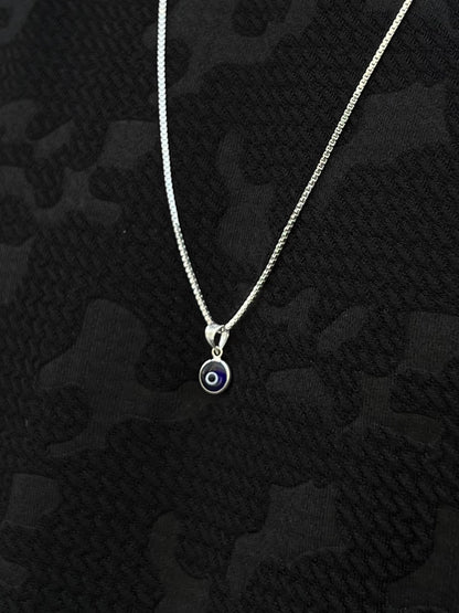 Evil Eye Necklace for Men's Sterling Silver 925s🧿