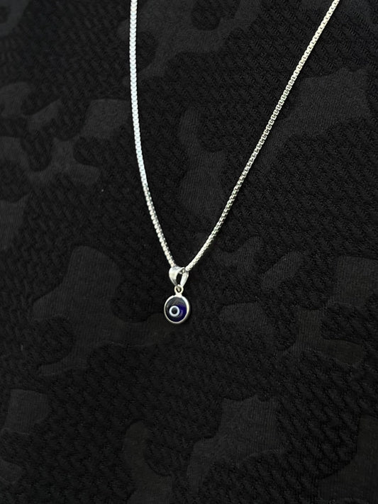 Evil Eye Necklace for Men's Sterling Silver 925s🧿