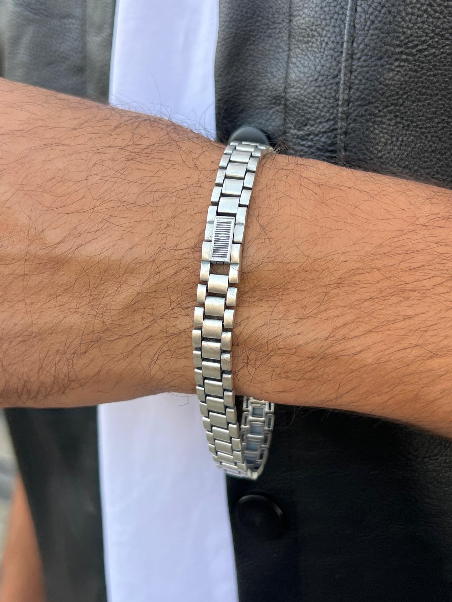 The Monarch bracelet-Sterling Silver 925s (22cm-10mm)