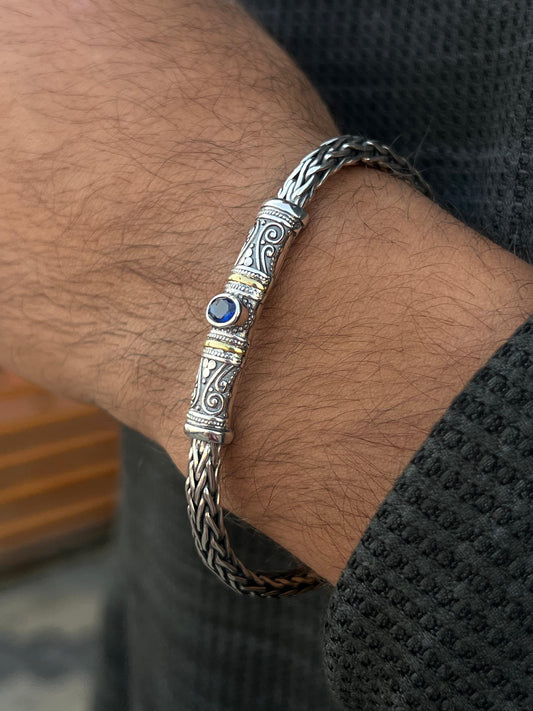 UniCore bracelet for men-Pure925s (21cm-9mm)