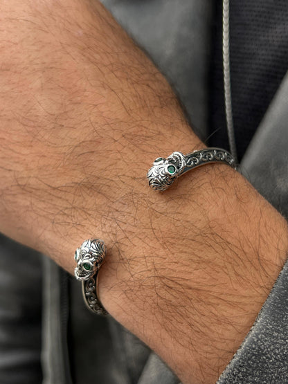 Limited Edition ⛔️ Chitai Skull Bangle-in Sterling Silver 925s