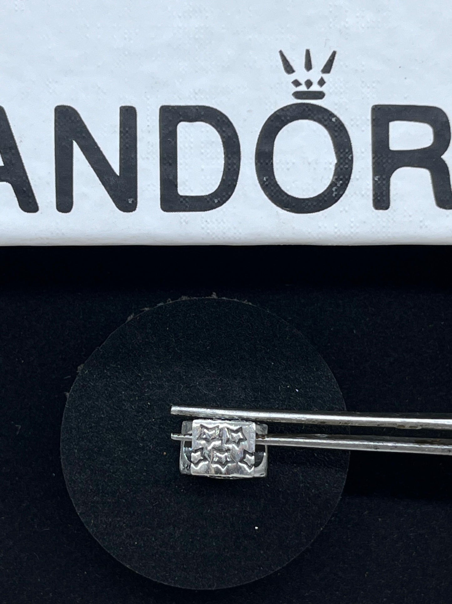 Sparkling Asymmetric Star Charm