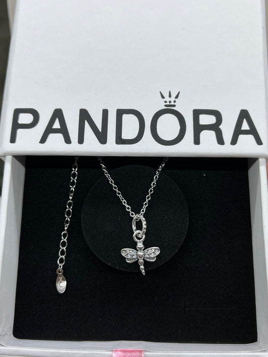 Sparkle Bee Necklace Sterling silver -925