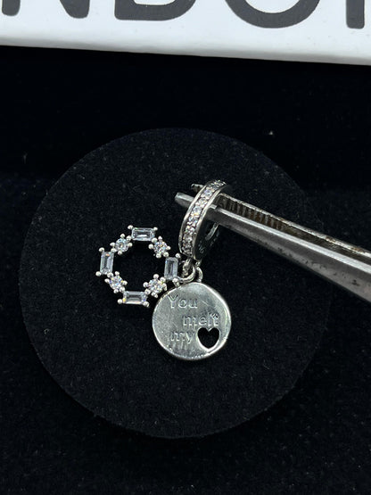 Ice Carving Dangle Charm