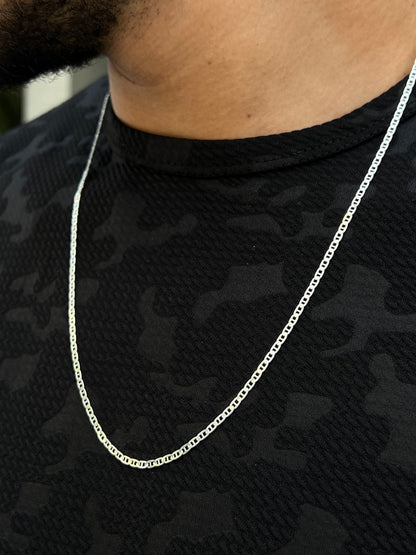 Slim Ain Horus Chain Necklace - S925
