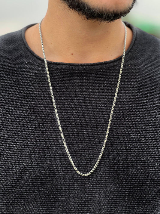 Valor Necklace For Men Sterling Silver - 925