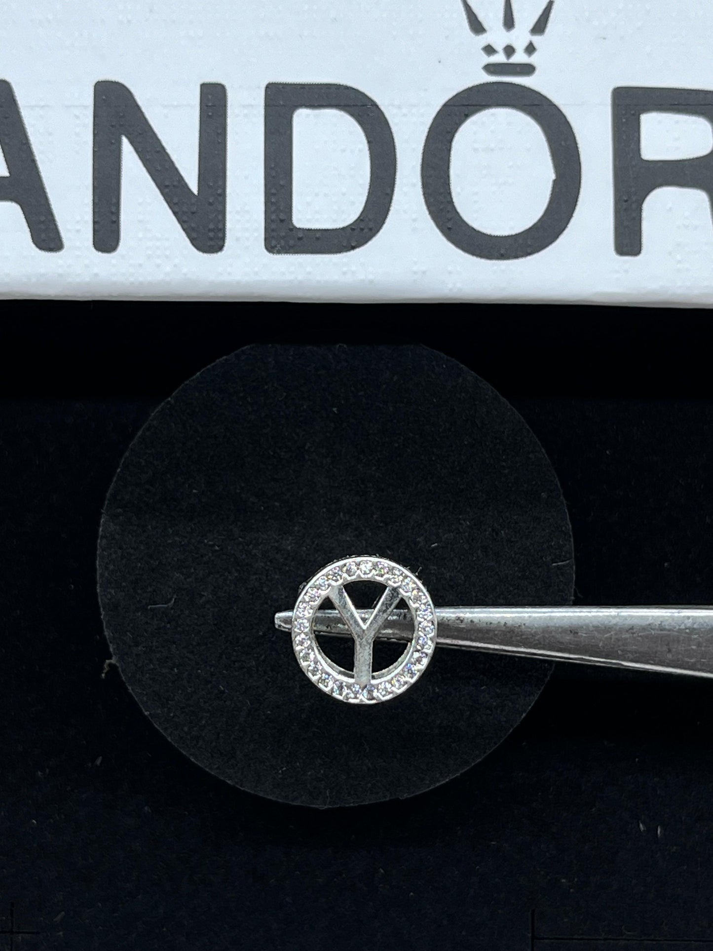 Spakling Letters Charms