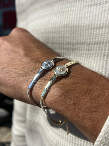 NorthStar Sleek Bracelet Sterling Silver 925s