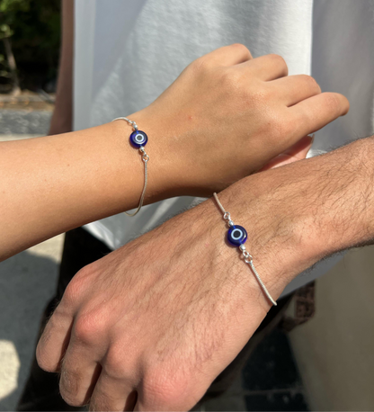 Couple Matching Evil Eye bracelets 🧿
