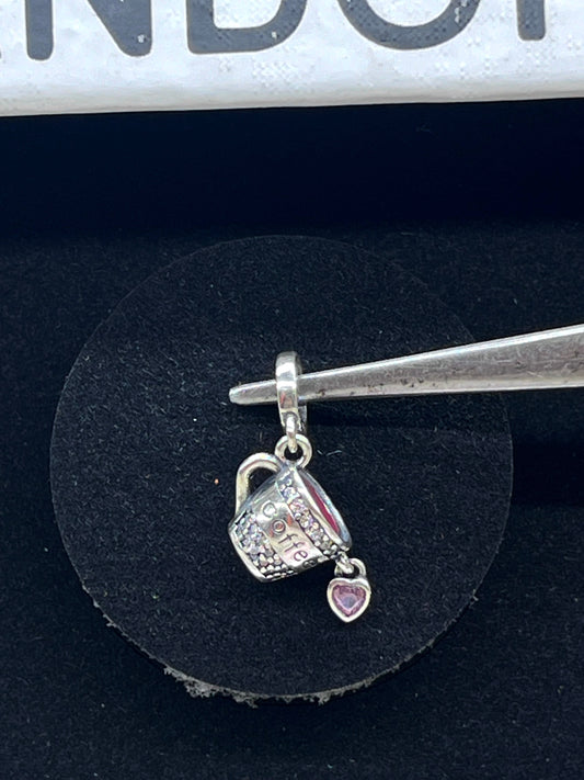 coffee cup dangle charm