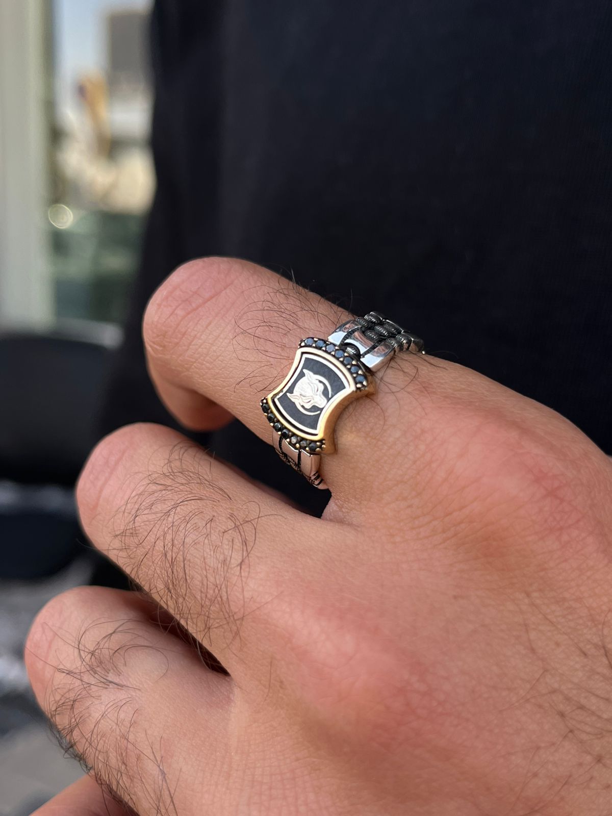 Knight’s Honor Ring -for Men's Sterling Silver 925s