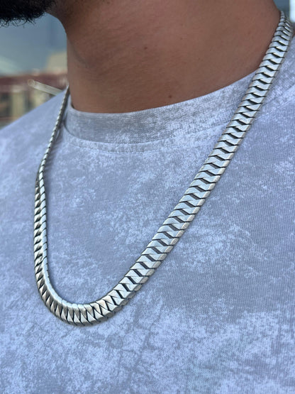 The Pharaoh Massive Chain For Men Sterling Silver 925s-56cm-10mm