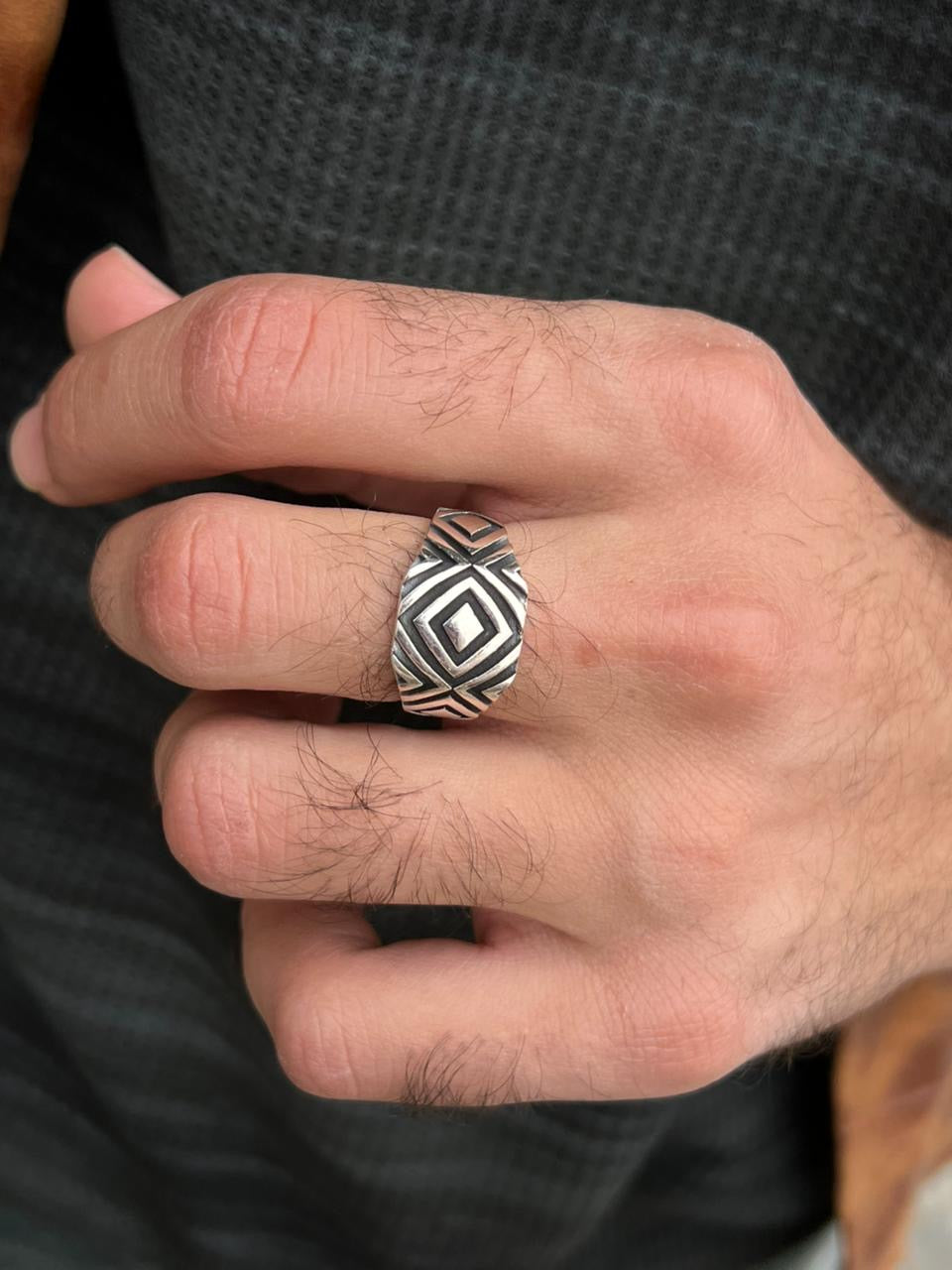 X-Regal Ring -for Men's Sterling Silver 925s