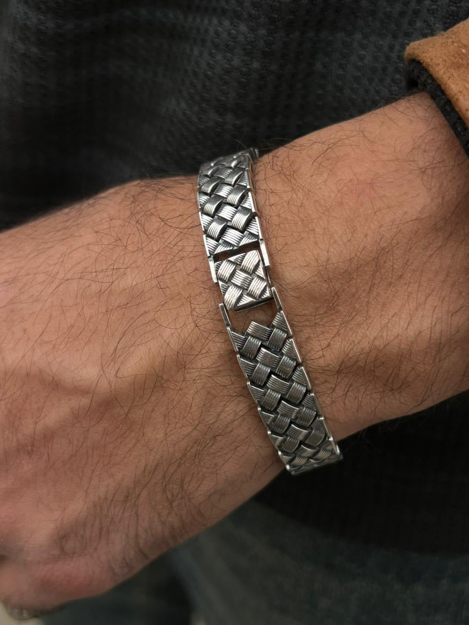 Limited Edition-Bond Rogue bracelet-for Men's Sterling Silver 925s (20cm-12mm)
