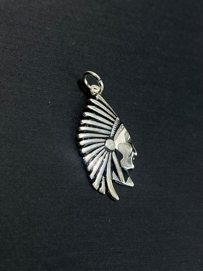 Native Spirit Pendant – S925 Silver-3,5cm