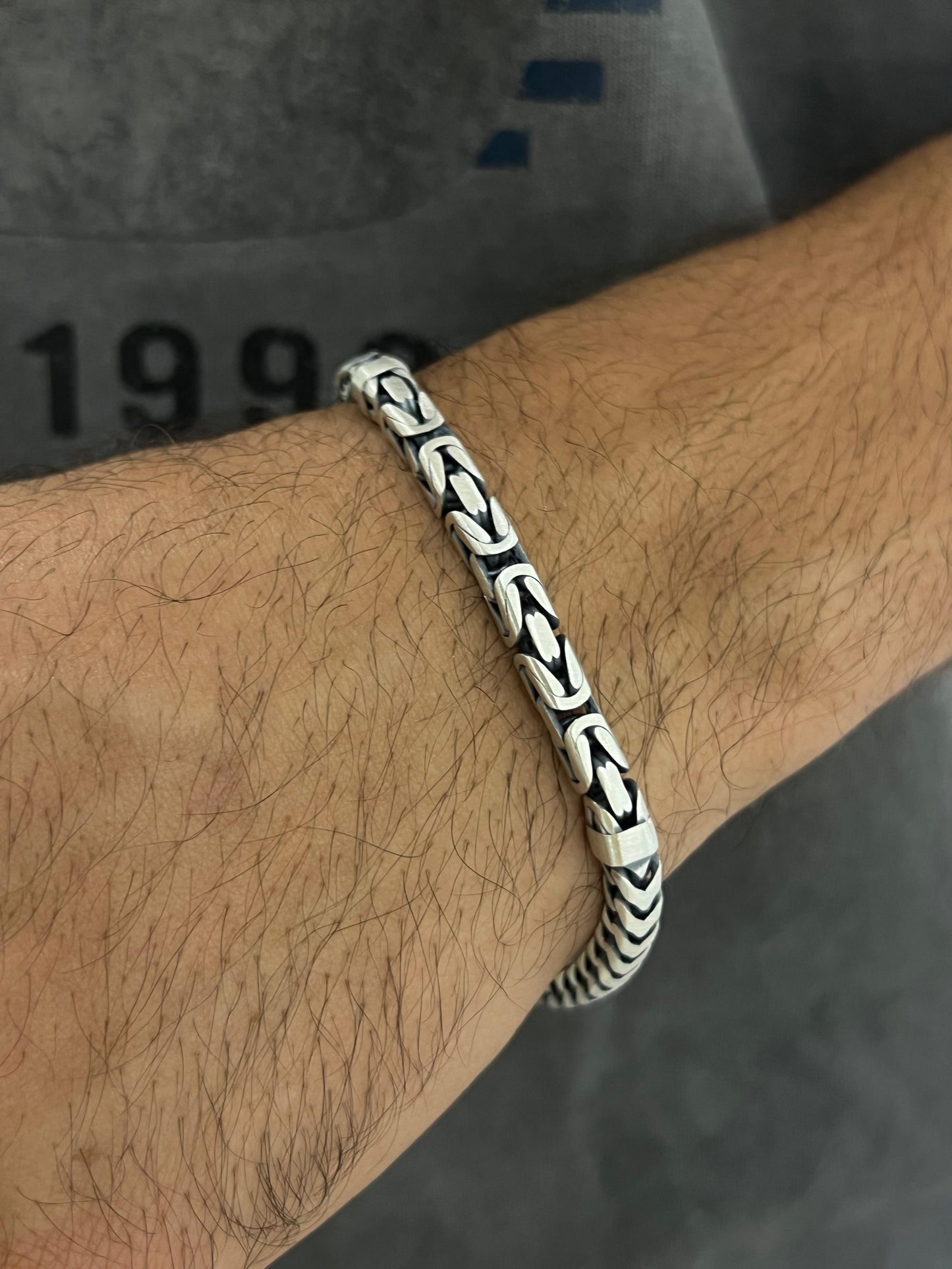 Spinal✖️King Bracelet for Men's Sterling Silver 925s