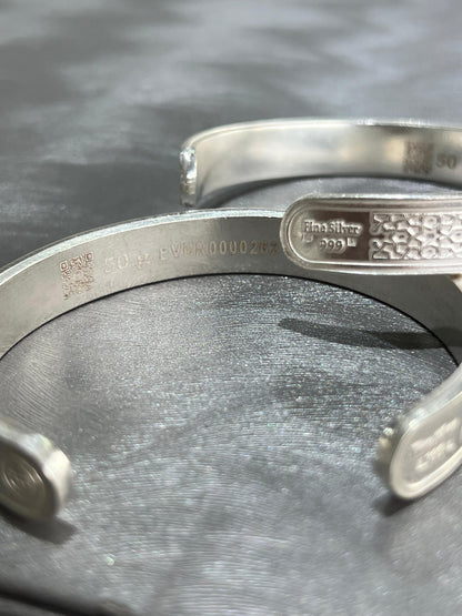 BTC Pure 999 Fine Silver -50g- Arabesque Bangle