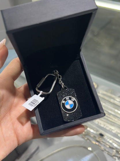 Zirconia KeyChains -Sterling Silver 925s