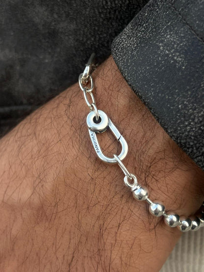 Modish S925 Sterling Silver Bracelet -19,5cm