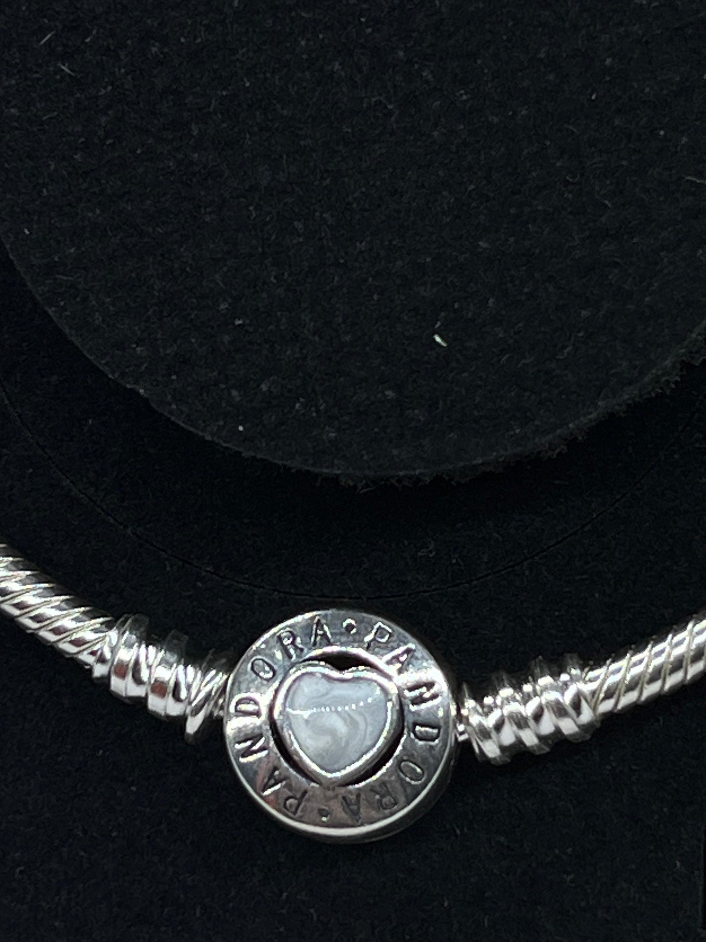 moments loving heart clasp bracelet -Silver925