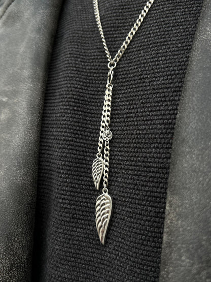 Skullduo Heavenly Wings For Men Sterling Silver925 -70cm-4mm