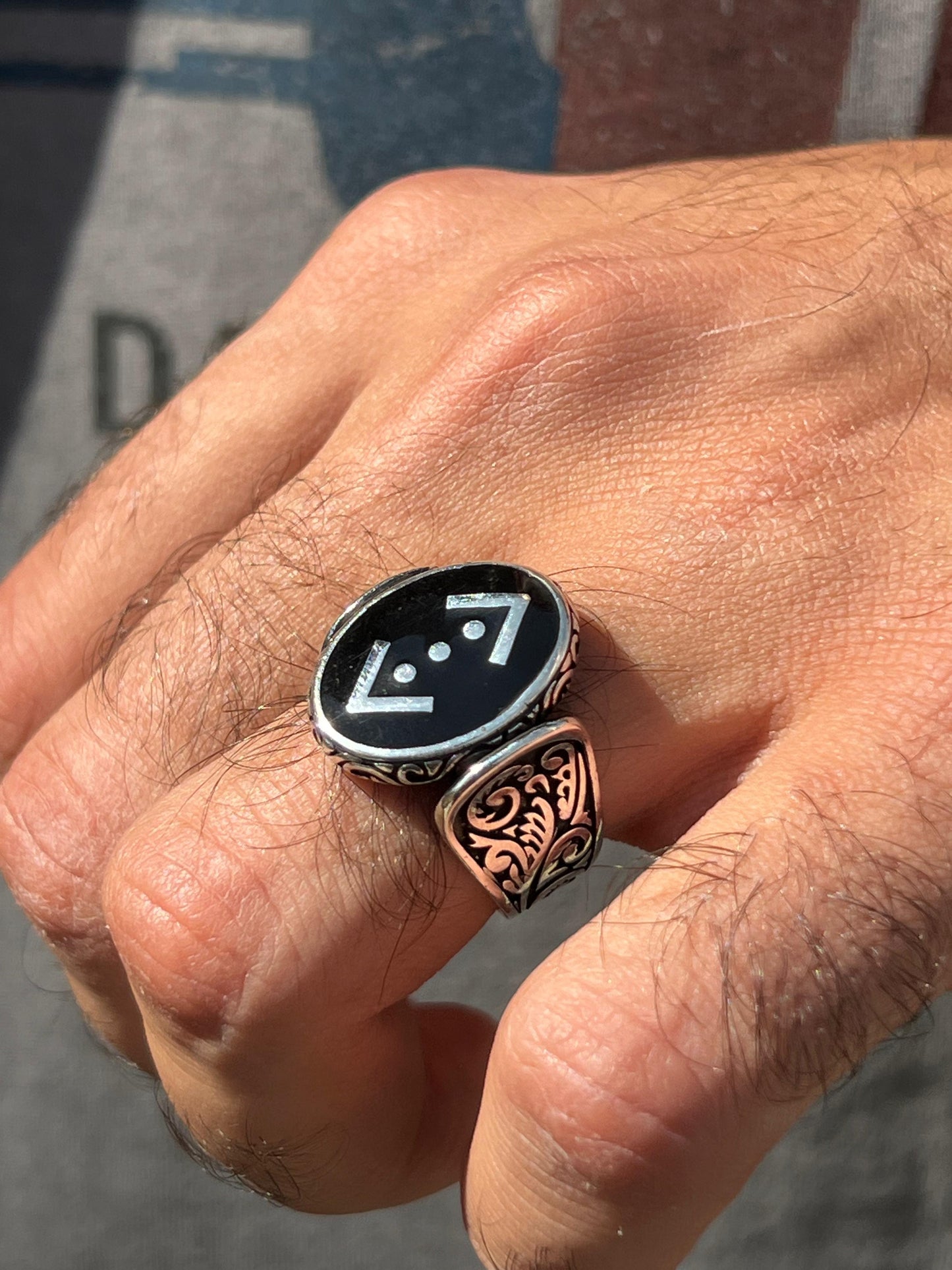 The Çukur Ring for Men in Sterling Silver 925s