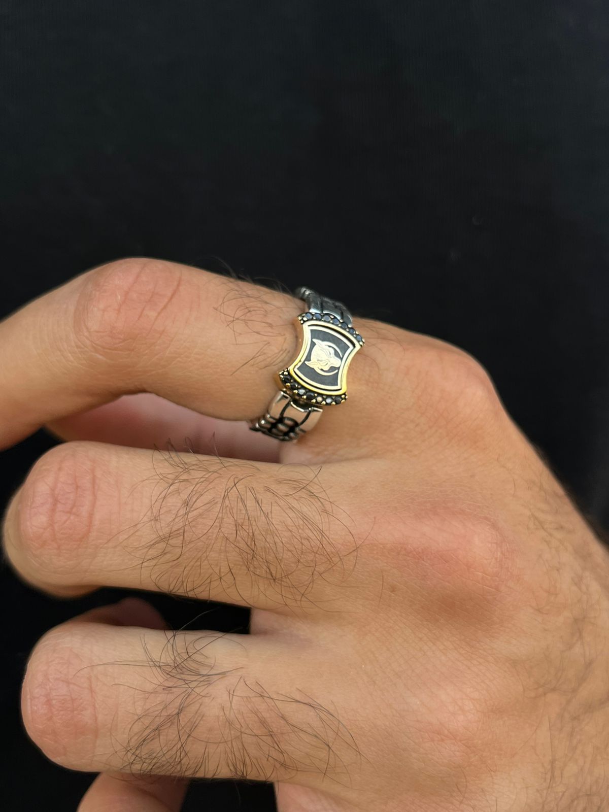 Knight’s Honor Ring -for Men's Sterling Silver 925s