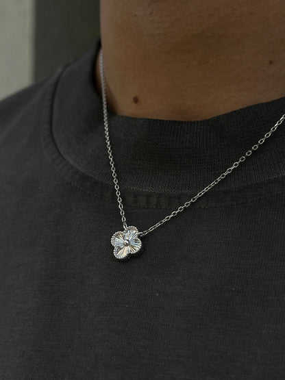 Diamondcut vancleef Necklace for Men's Sterling Silver 925s