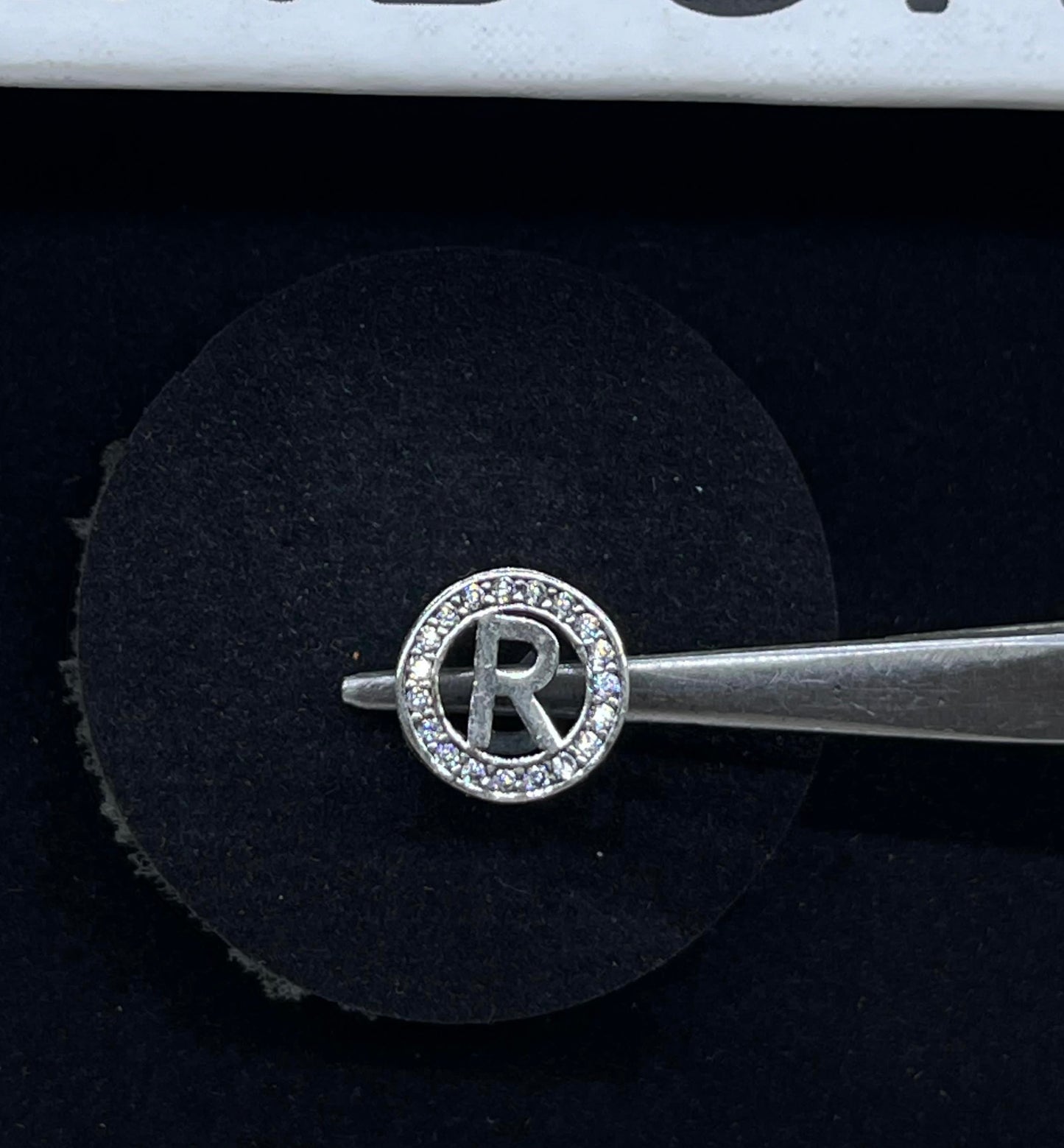 Spakling Letters Charms