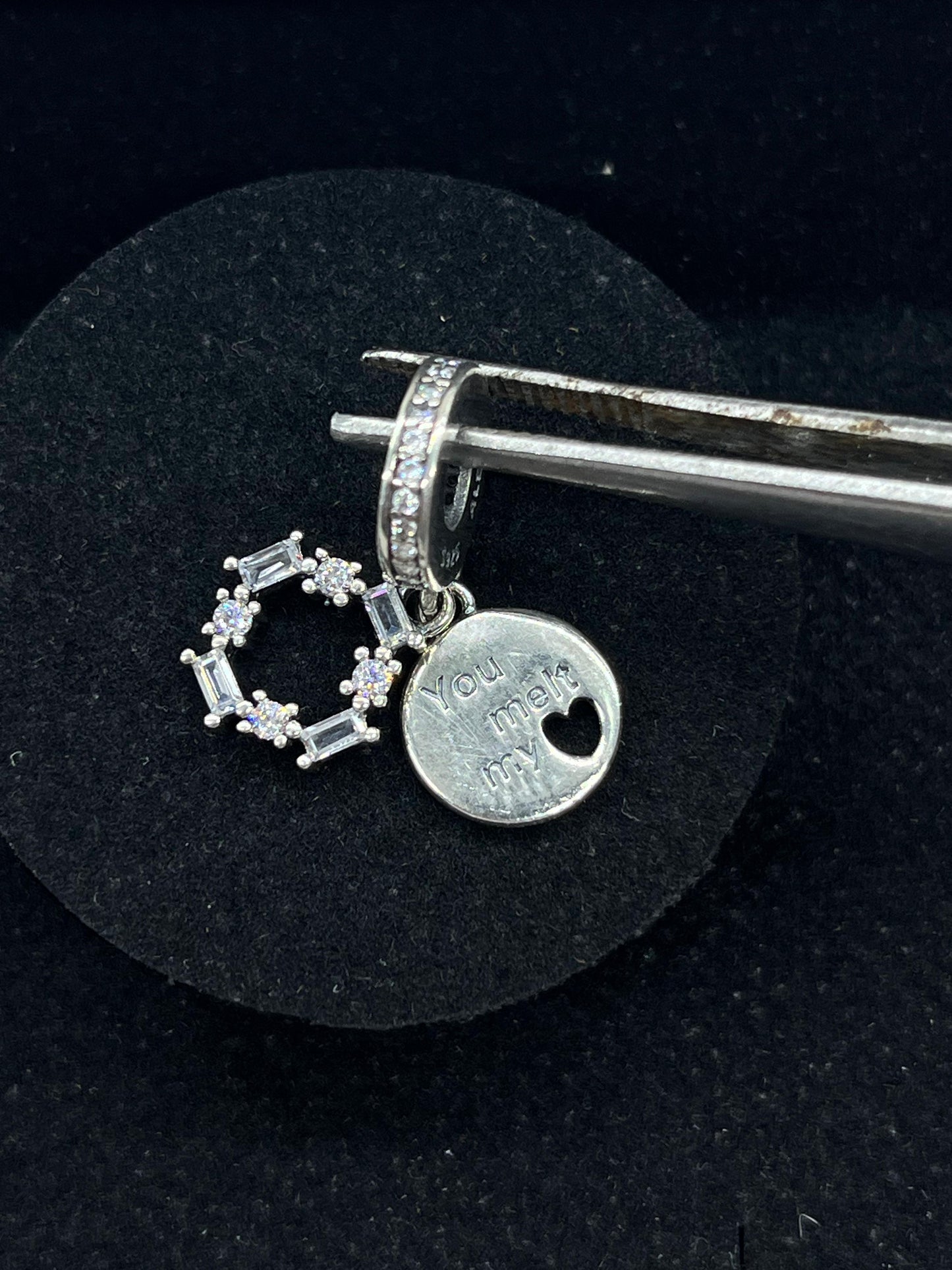 Ice Carving Dangle Charm