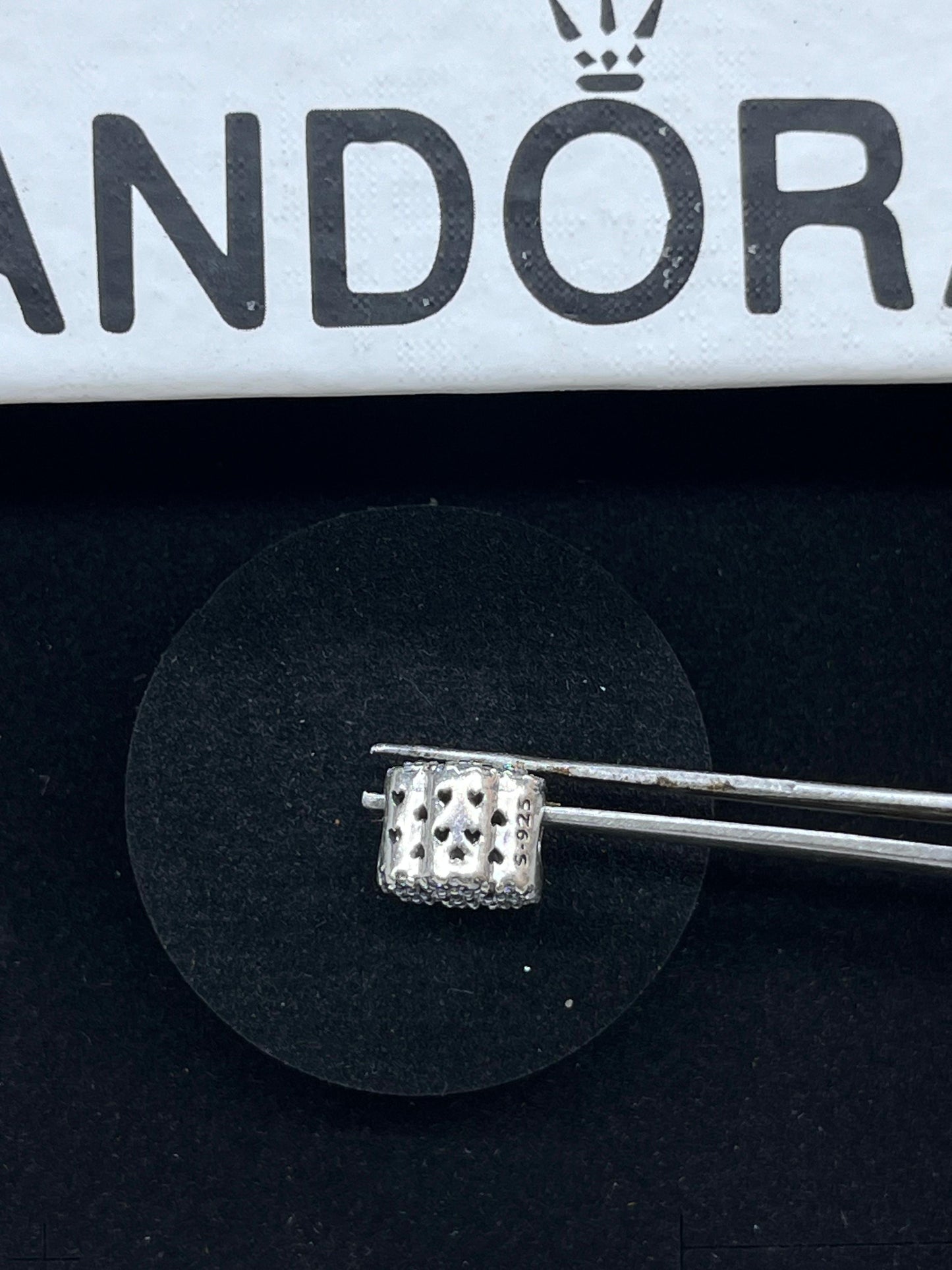 Crystallized Floral Winter Snowflake Charm