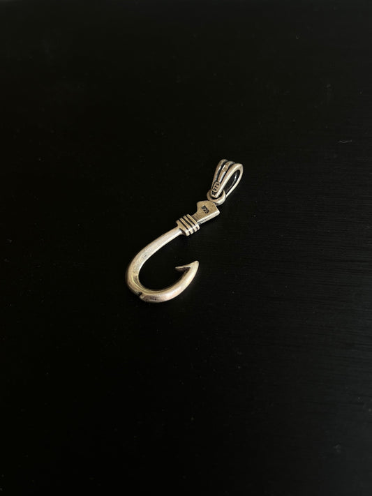 Hook Pendant – S925 Silver-4cm