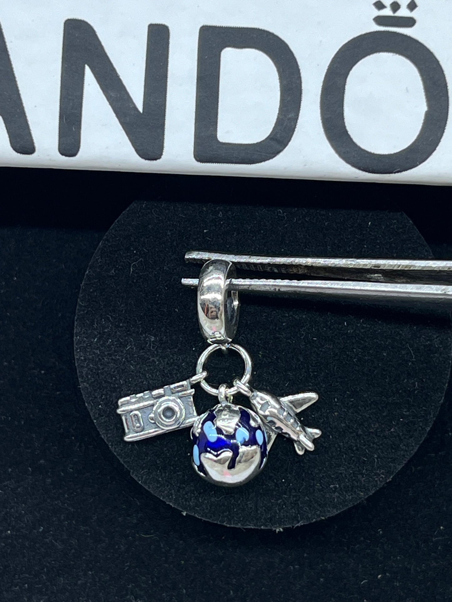 Travel Around the World Charm